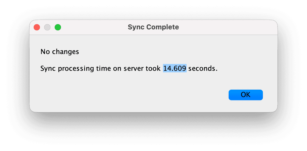 fast sync
