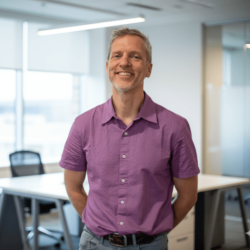 Headshot of Sam, 360Works team member.